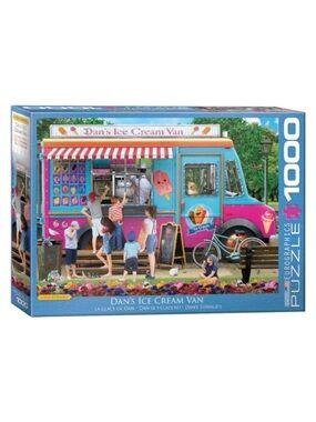 Eurographics Dan’s Ice Cream Van Jigsaw Puzzle | 1000 pieces